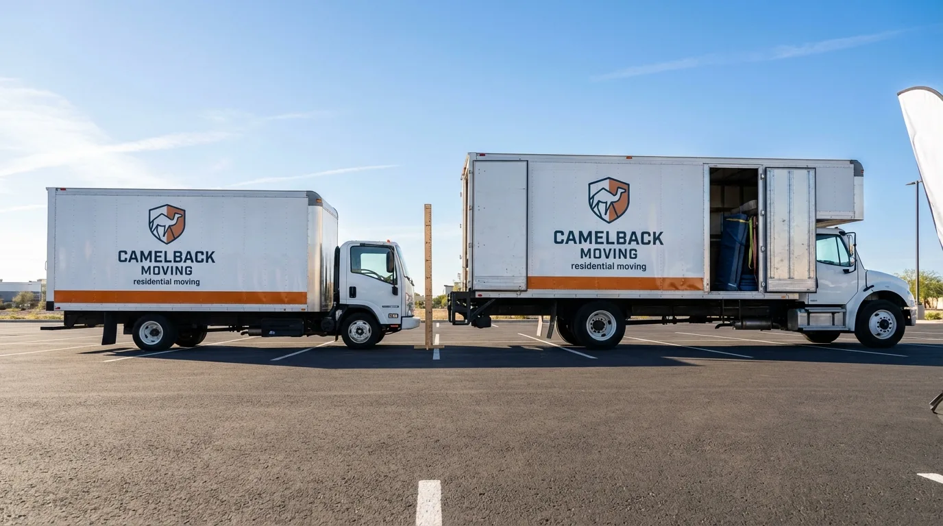 Moving truck size capacity guide in Wellsville